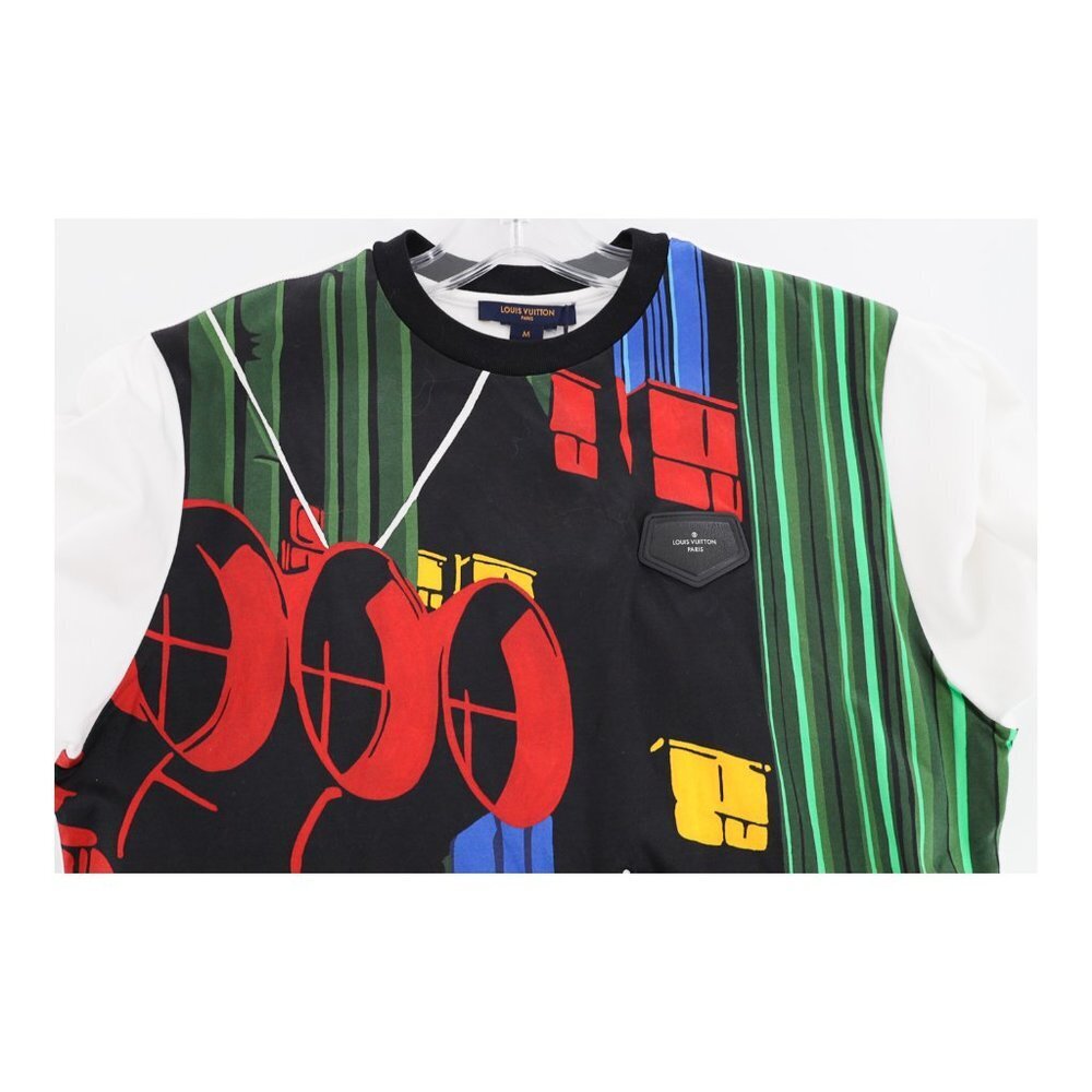 LOUIS VUITTON NWT 2019 Caeda Pompidou Souvenir Cotton T-shirt Unisex - Picture 6 of 10